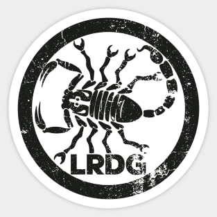 LRDG - Long Range Desert Group Badge Sticker